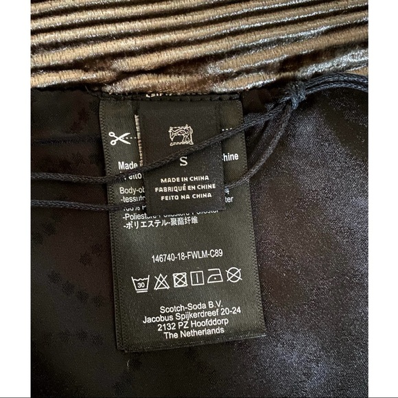 Scotch & Soda Velvet Corduroy Mini Wrap Skirt - Picture 11 of 14